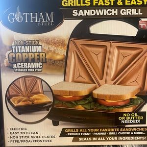 Gotham Steel Nonstick Sandwich Maker!